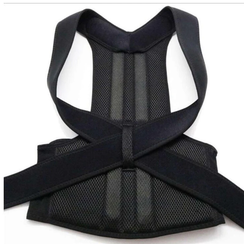 Adjustable Posture Corrector Lower Back Support Shoulder Brace Belt